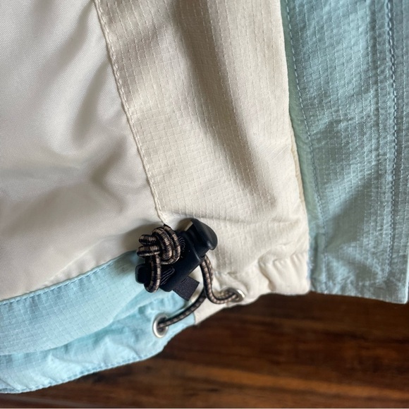 Obermeyer two-tone Dynamic ski/winter jacket Baby Blue - Picture 5 of 16